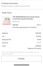 Load image into Gallery viewer, 100% authentic Big into energy Labubu blind box Purchased directly from Pop Mart.
