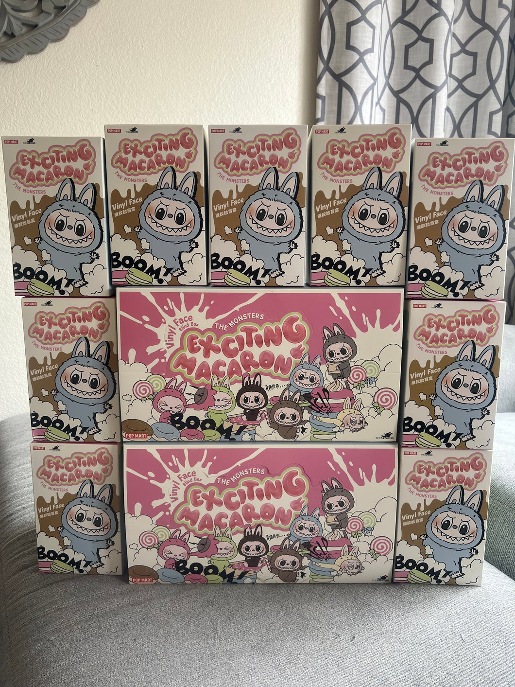 Verified 100% authentic exciting Macarons Labubu blind box. Purchased directly from Pop Mart.