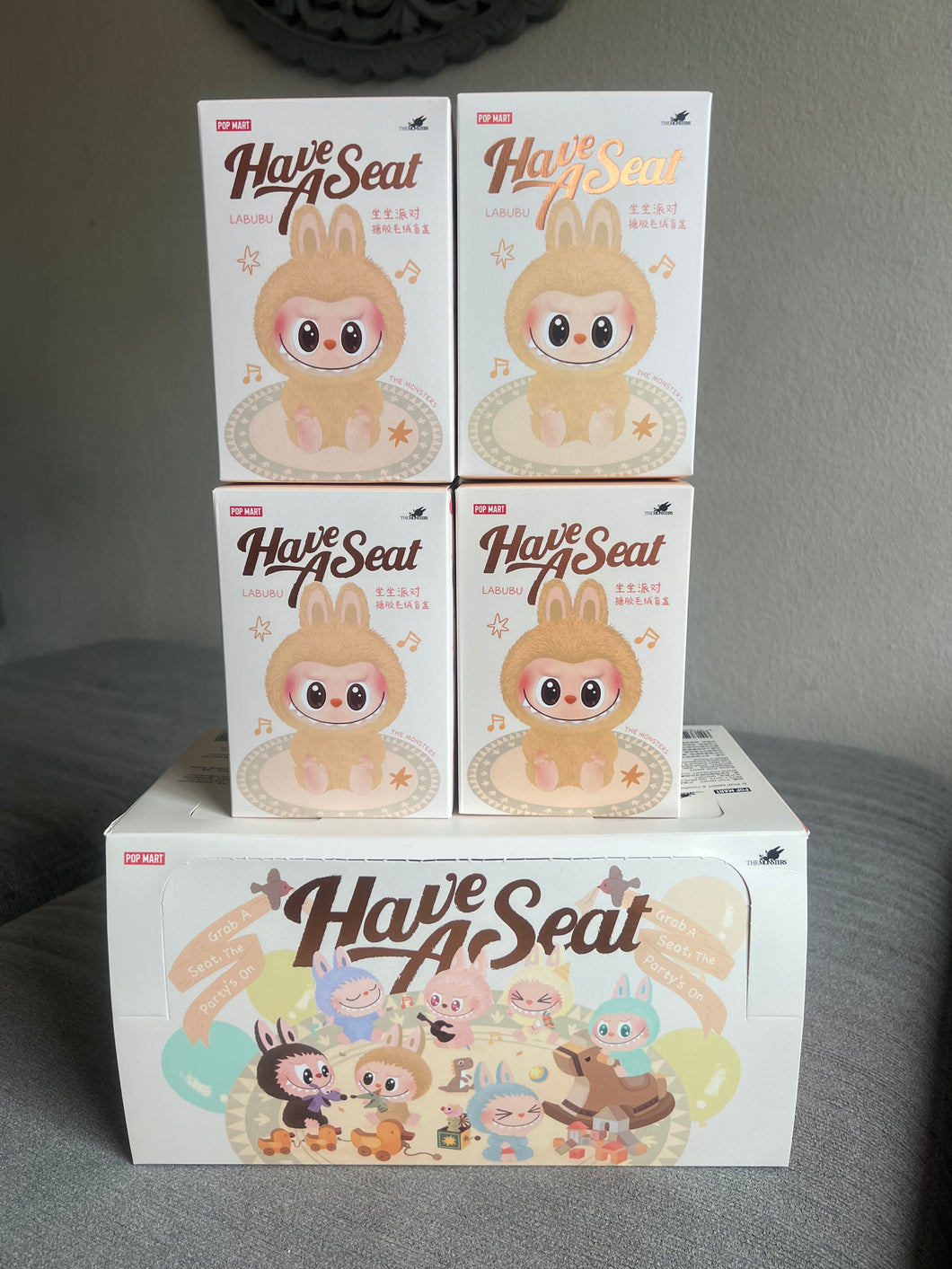 Verified 100% authentic Have a seat Labubu blind box. Purchased directly from Pop Mart.