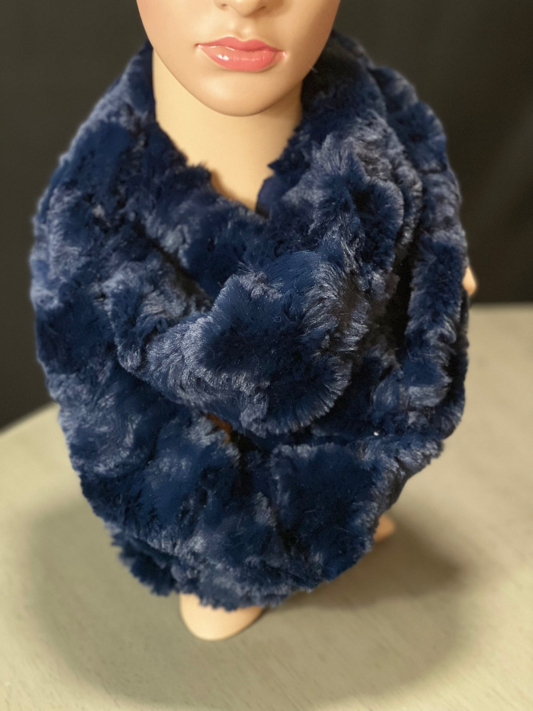 Ink glacier infinity scarf