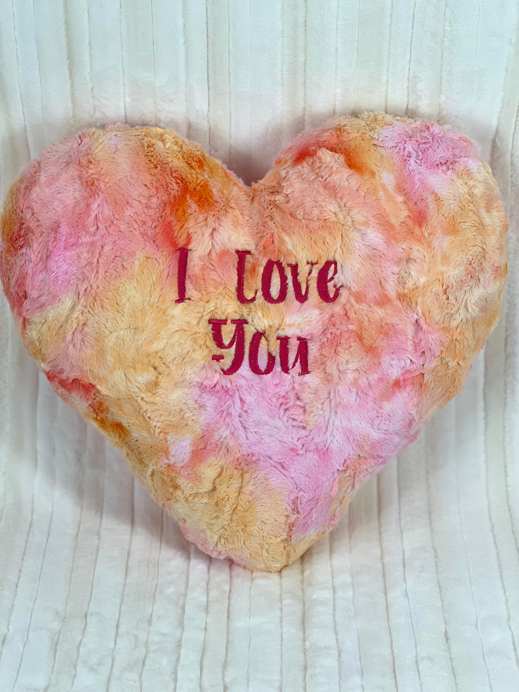 Valentine’s heart Sunset sorbet . I love you.
