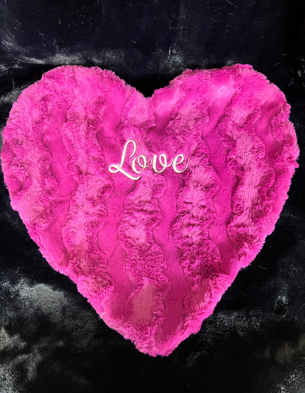 Large Valentines heart, Clara glacier love