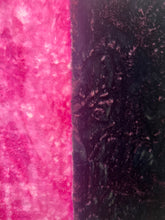 Load image into Gallery viewer, Neon, pastel pink twilight whispy on rose pink tonal Whispy 60x90
