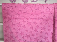 Load image into Gallery viewer, Pastel groovy on hot pink stars 60x50 (defect crease)
