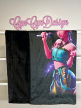 Load image into Gallery viewer, Hunter K-POP custom print on black encore 60x70
