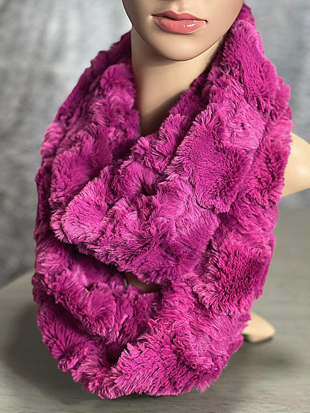 Claret Glacier Scarf